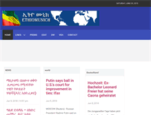 Tablet Screenshot of ethiomunich.com
